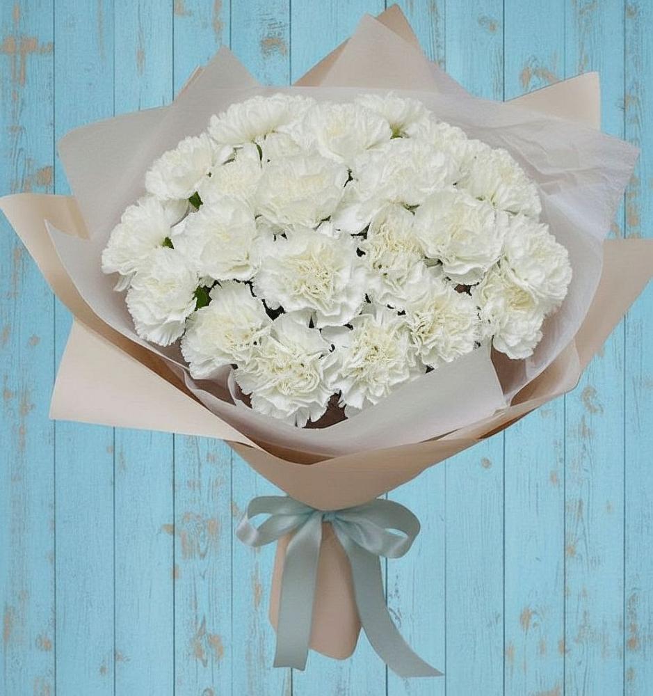 Букет цветов из: Гвоздики в Воркуте