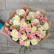 Букет цветов из:  Розы #REPLACE_PRED# Воркуте