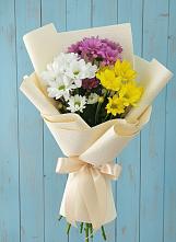 Букет цветов из:  Хризантемы в Воркуте