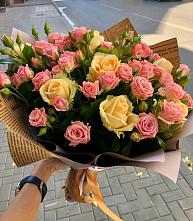 Букет цветов из:  Розы #REPLACE_PRED# Воркуте