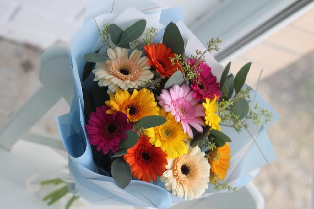 Букет цветов из: Герберы в Воркуте