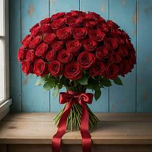 Букет Красные розы Блэк Меджик в Воркуте