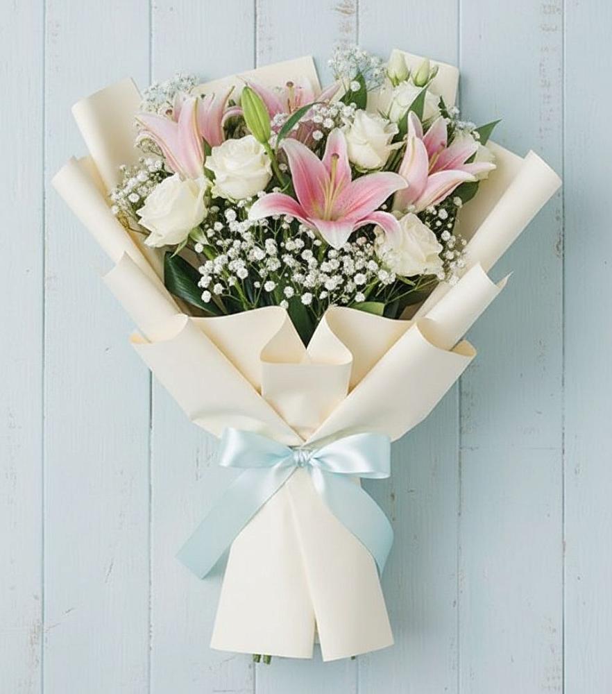 Букет цветов из: Лилии в Воркуте