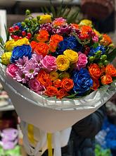 Букет цветов из:  Розы и Хризантемы #REPLACE_PRED# Воркуте