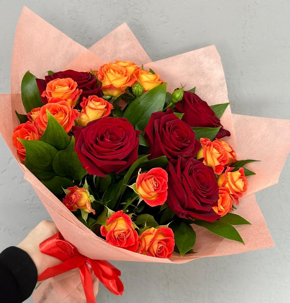 Букет Любовь и восторг в Воркуте