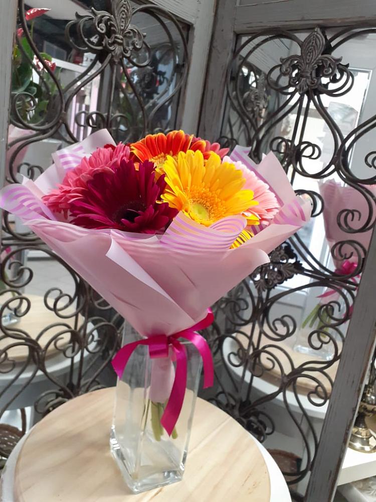 Букет цветов из: Герберы в Воркуте