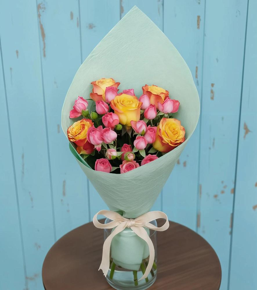 Букет цветов из: Розы в Воркуте