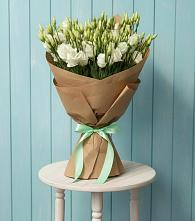 Букет цветов из:  Лизиантусы в Воркуте