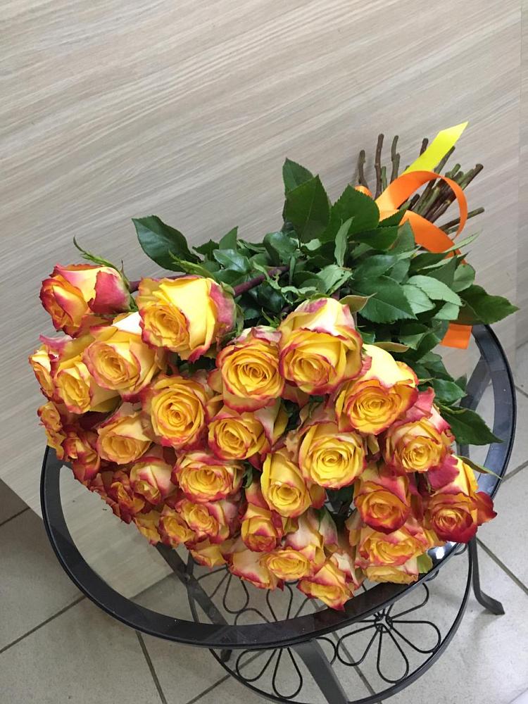 Букет Желтые розы в Воркуте