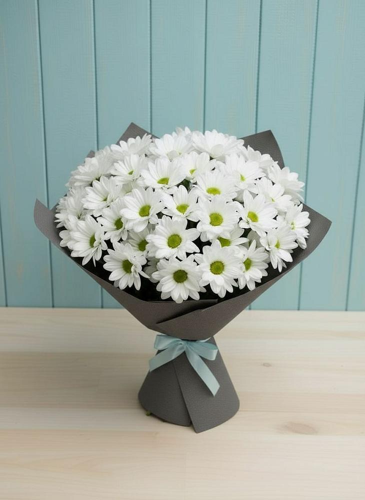 Букет цветов из: Хризантемы в Воркуте