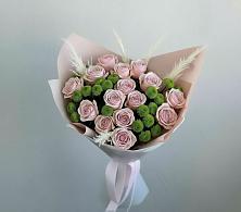 Букет цветов из:  Розы и Хризантемы в Воркуте