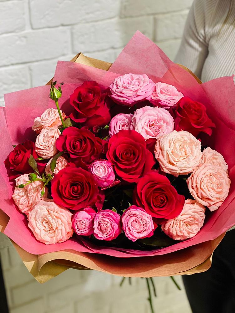 Букет цветов из: Розы в Воркуте