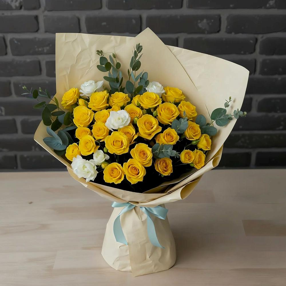 Букет цветов из: Розы в Воркуте