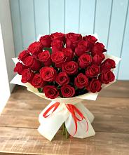 Букет 29 Красных роз в Воркуте
