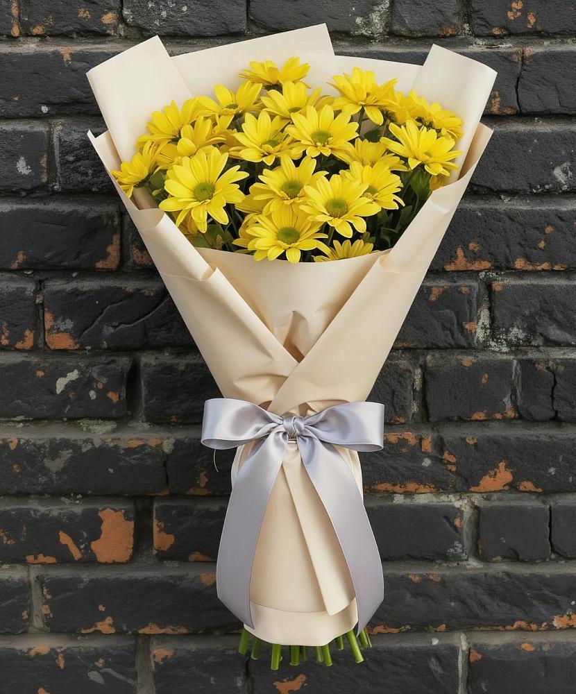 Букет цветов из: Хризантемы в Воркуте