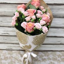 Букет цветов из:  Розы #REPLACE_PRED# Воркуте