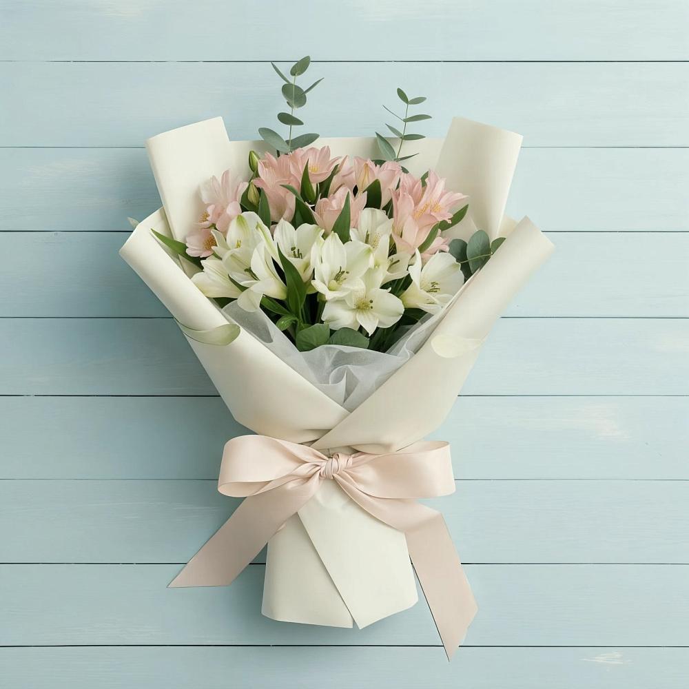 Букет цветов из: Альстромерии в Воркуте