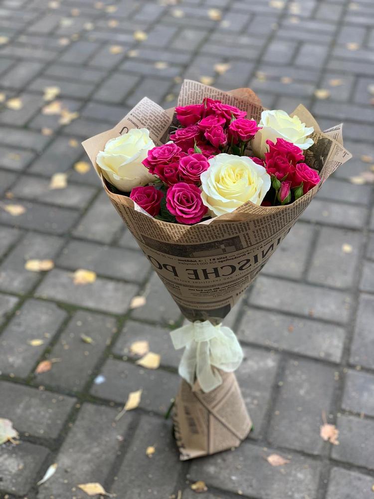 Букет цветов из: Розы в Воркуте
