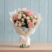 Букет цветов из:  Розы #REPLACE_PRED# Воркуте