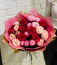 Букет цветов из:  Розы #REPLACE_PRED# Воркуте