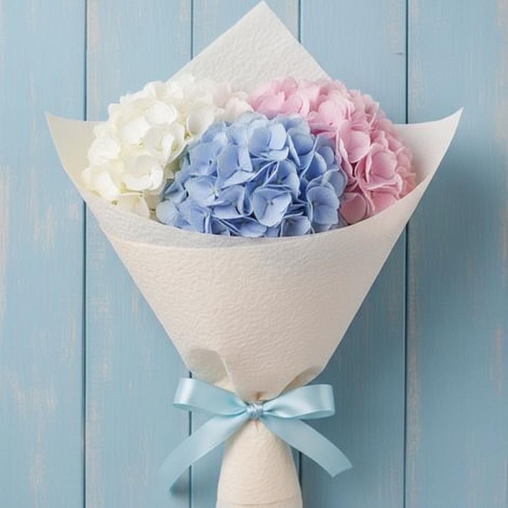 Букет цветов из: Гортензия в Воркуте